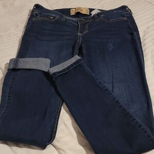 Hollister Dark Blue Skinny Jeans